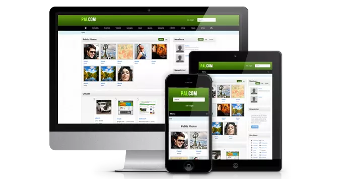 Responsive Dolphin 7.1.1 Template: PalCom