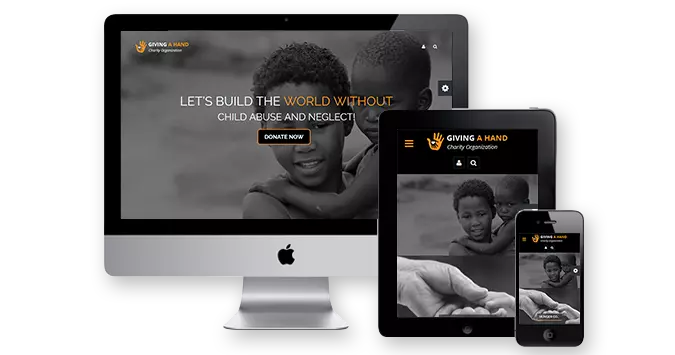 BSEtec launched an Exclusive Giving a Hand Template for a Charity