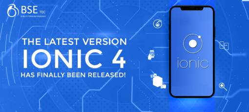 Ionic 4 - Latest Version Updates