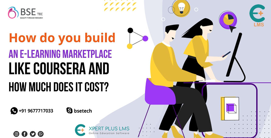 Build an e-learning marketplace like Coursera and its cost