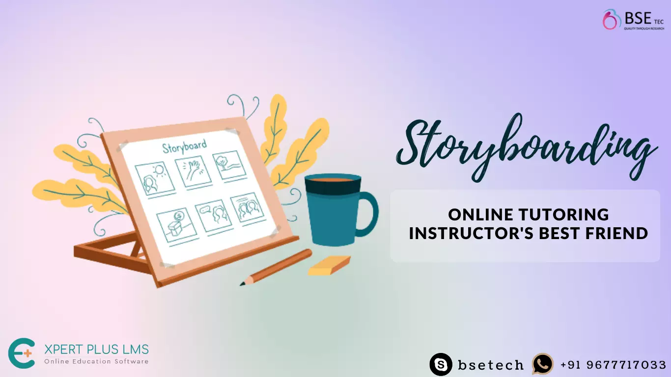 Storyboarding - Online tutoring instructor best friend