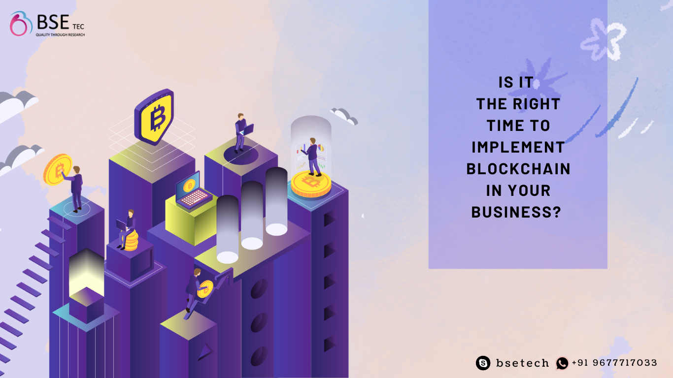 blockchain implement to business