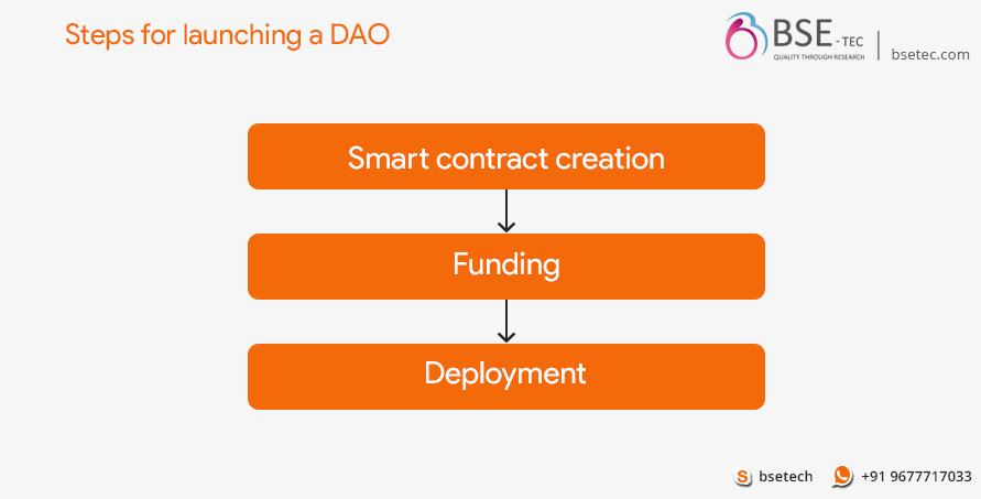 steps to launch dao