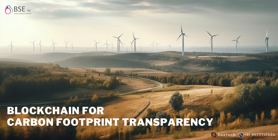 Blockchain for Carbon footprint transparency
