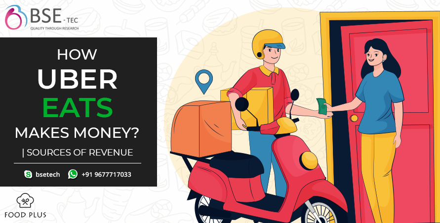 how uber eats makes money?