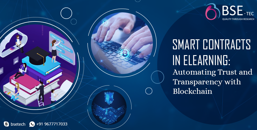 smart contract in elearning : automating trust and transparency with blockchain