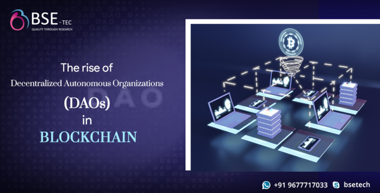 The rise of Decentralized Autonomous Organizations (DAOs) in Blockchain ...