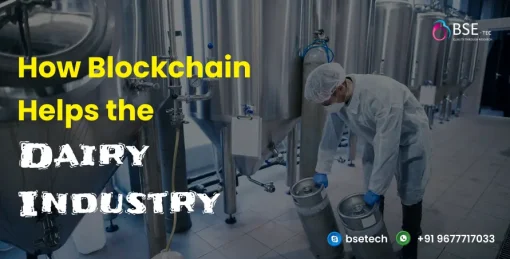 how blockchain helps in dairy industry