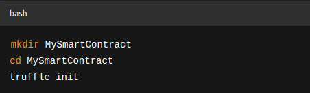 write your smart contract