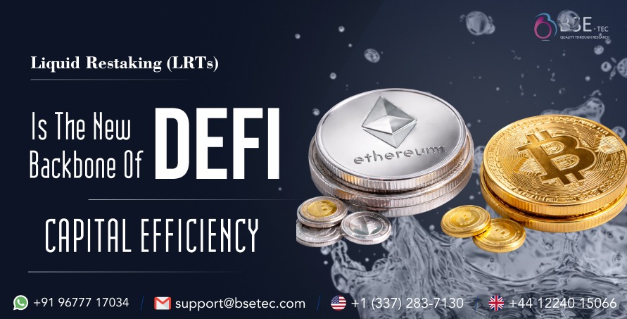 Liquid Restaking (LRTs) is the new backbone of DeFi capital efficiency.    