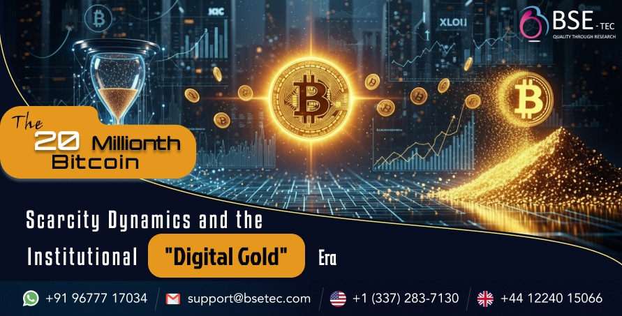 The 20 Millionth Bitcoin: Scarcity Dynamics and the Institutional Digital Gold Era  