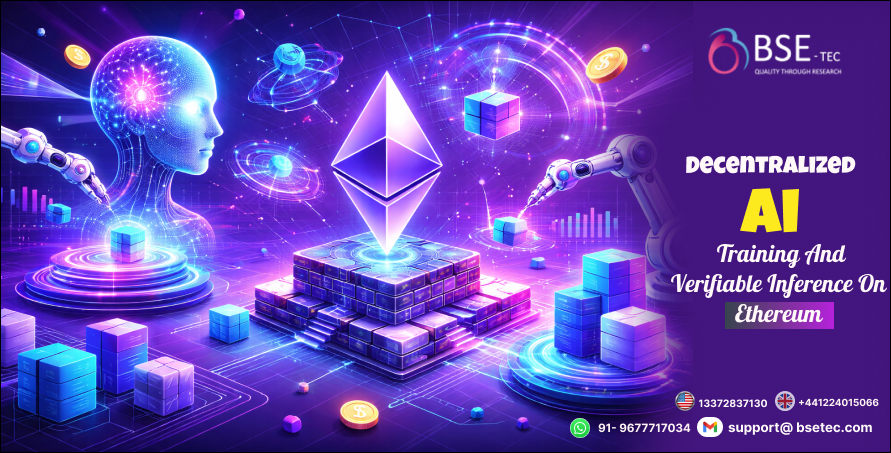 Decentralized AI: Training and Verifiable Inference on Ethereum