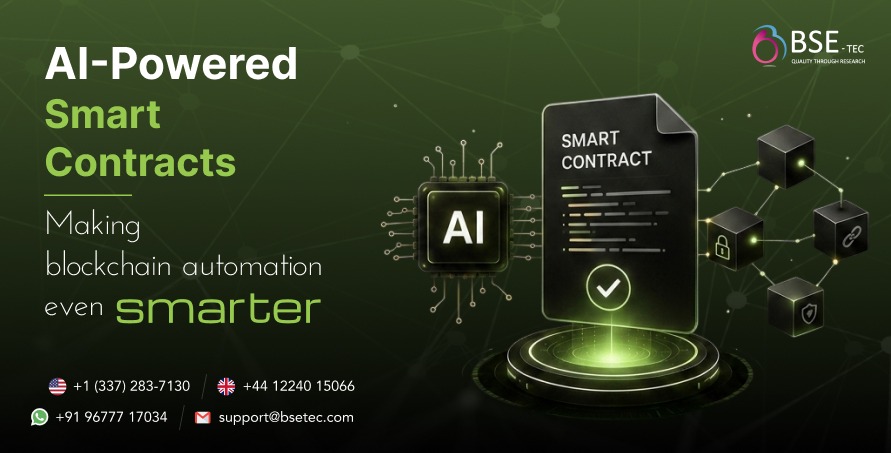 AI-Powered Smart Contracts: Making blockchain automation even smarter.