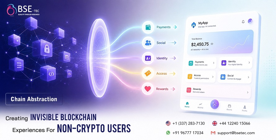Chain Abstraction Creating Invisible Blockchain Experiences for Non-Crypto Users. 