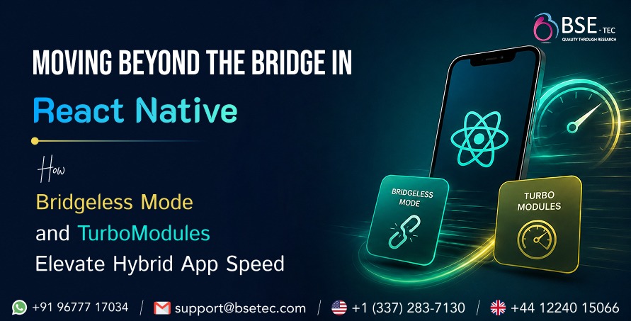Moving Beyond the Bridge in React Native: How Bridgeless Mode and TurboModules Elevate Hybrid App Speed 