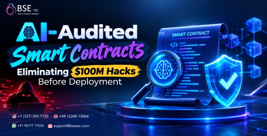 AI-Audited Smart Contracts: Eliminating $100M Hacks Before Deployment 