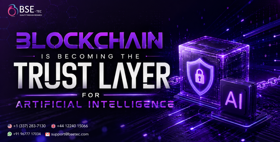 Blockchain Is Becoming the Trust Layer for Artificial Intelligence