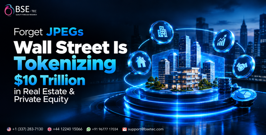 Forget JPEGs: Wall Street Is Tokenizing $10 Trillion in Real Estate & Private Equity