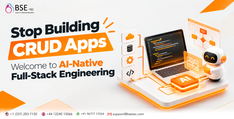 Stop Building CRUD Apps: Welcome to AI-Native Full-Stack Engineering