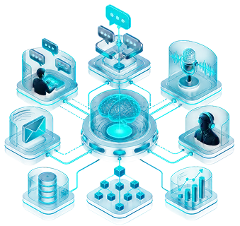 Conversational AI agents for intelligent customer interaction and business automation