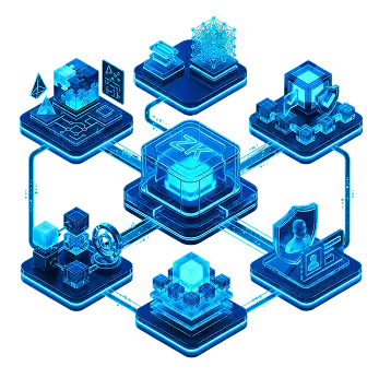 ZKP development solutions for secure and private blockchain applications